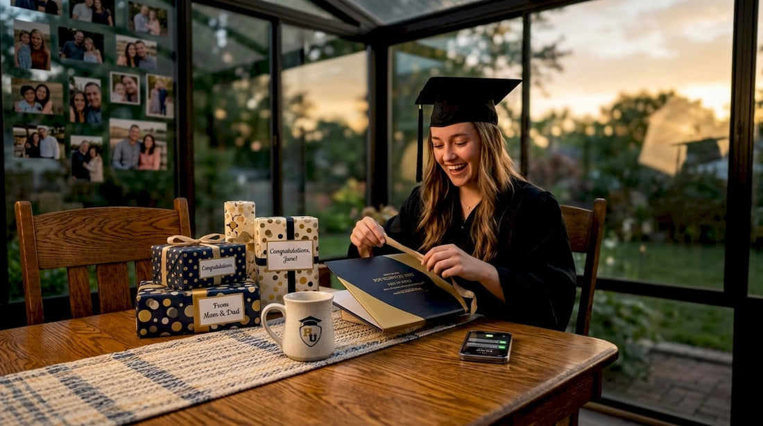 Graduate opening unique personalized graduation gift