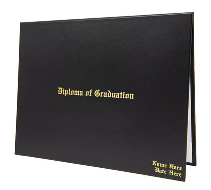 Classic "Diploma of Graduation" Tent-Style Document Cover