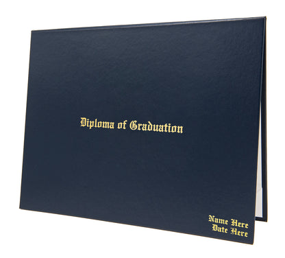 Classic "Diploma of Graduation" Tent-Style Document Cover