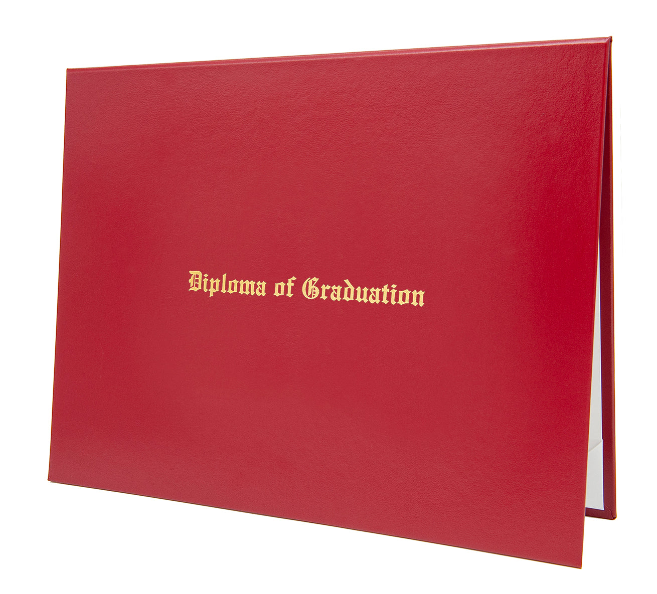 Classic "Diploma of Graduation" Tent-Style Document Cover