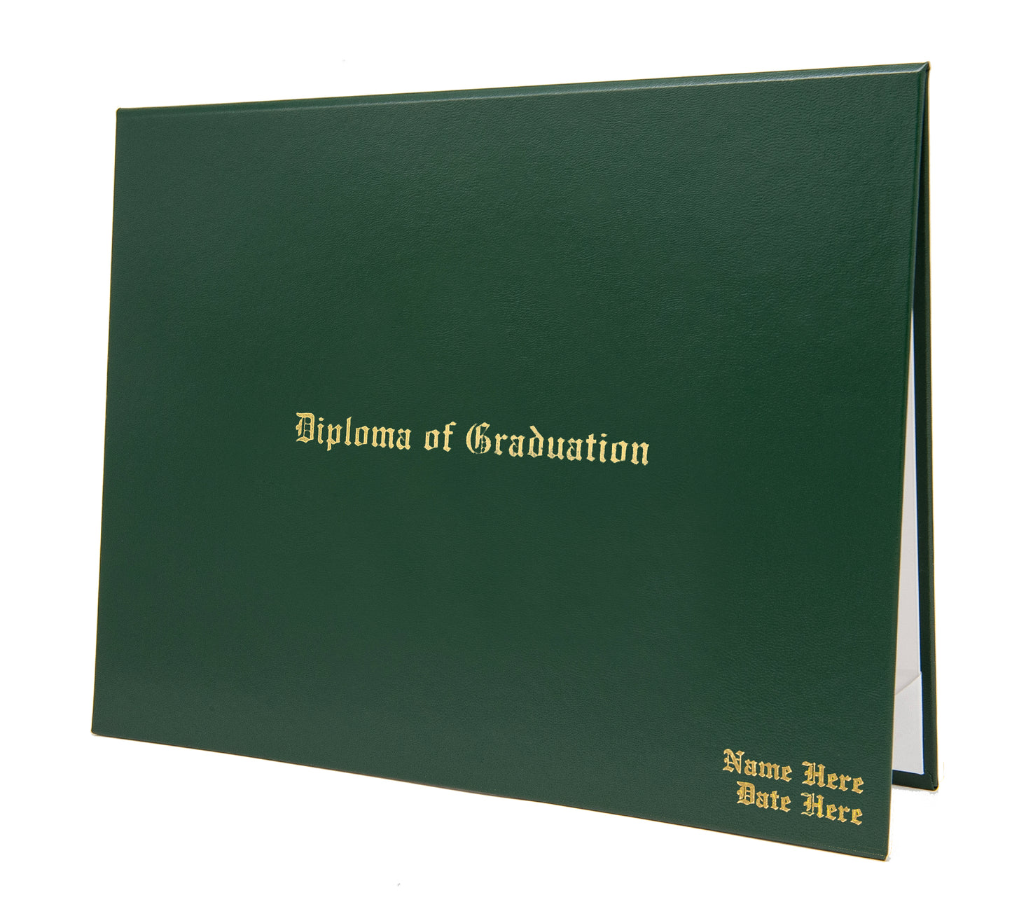 Classic "Diploma of Graduation" Tent-Style Document Cover