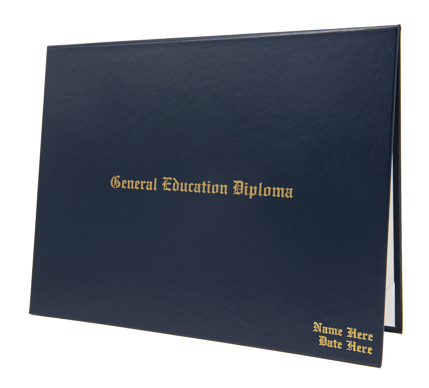 Classic "General Education Diploma" Tent-Style Document Cover