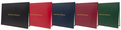 Classic "High School Diploma" Tent-Style Document Cover