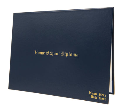 Classic "Home School Diploma" Tent-Style Document Cover