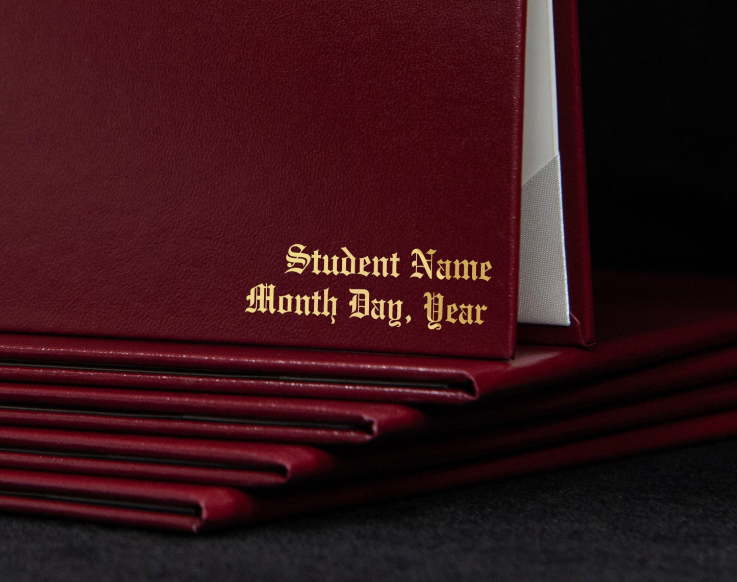 Add Name/Date in Corner