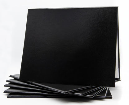 Custom Tent-Style Document Cover with Metallic Foil Printed Logo (+/- Text)