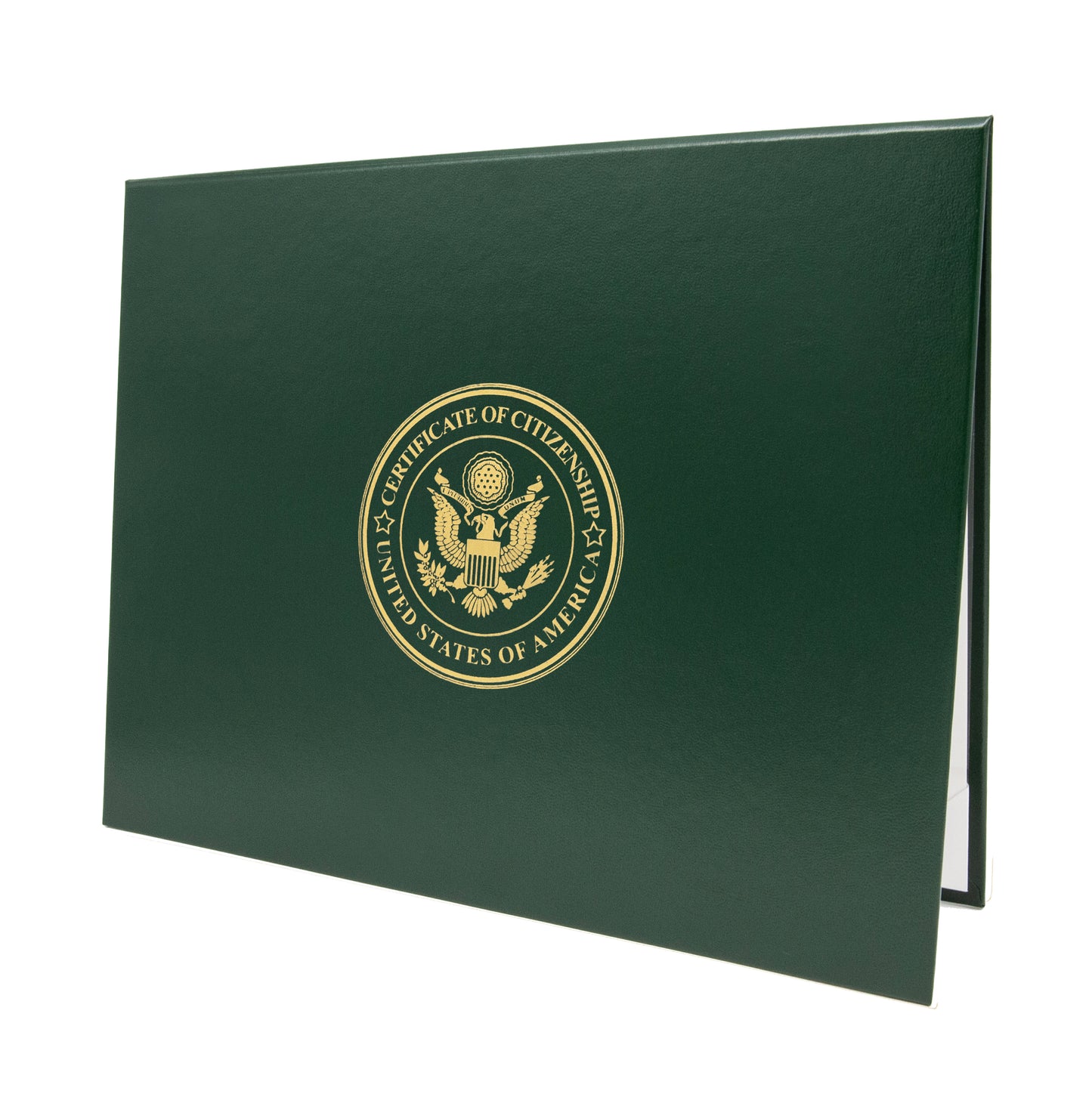 Classic "Certificate of Citizenship" Tent-Style Document Cover