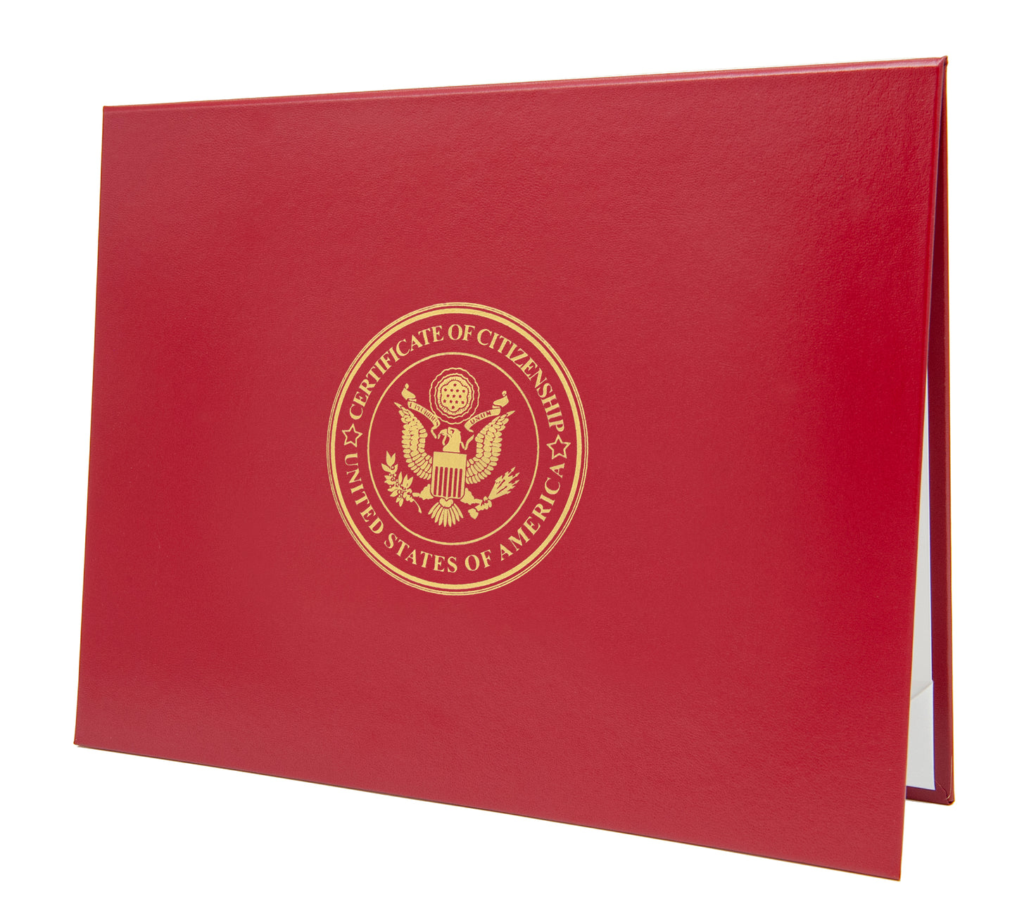 Classic "Certificate of Citizenship" Tent-Style Document Cover