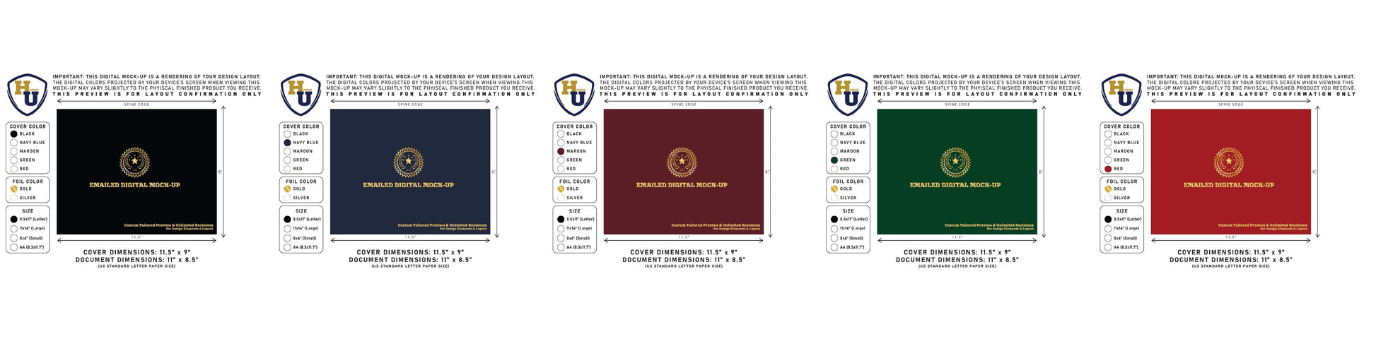 Emailed Digital Mock-Up