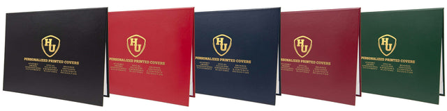 Your logo, in metallic foil